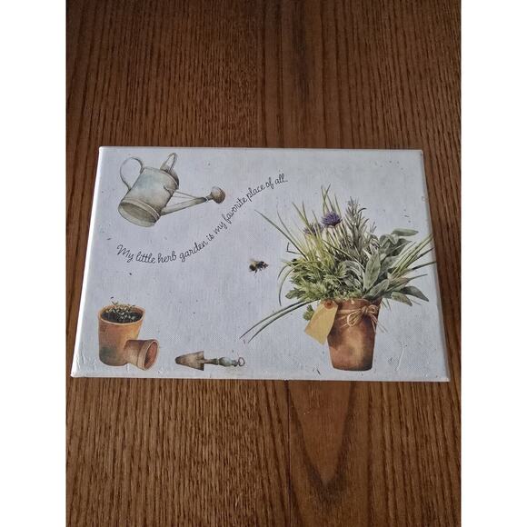 Marjolein Bastin 87 New 4x6 Blank Recipe Cards & Box Holder Hallmark Natures... - Picture 2 of 6